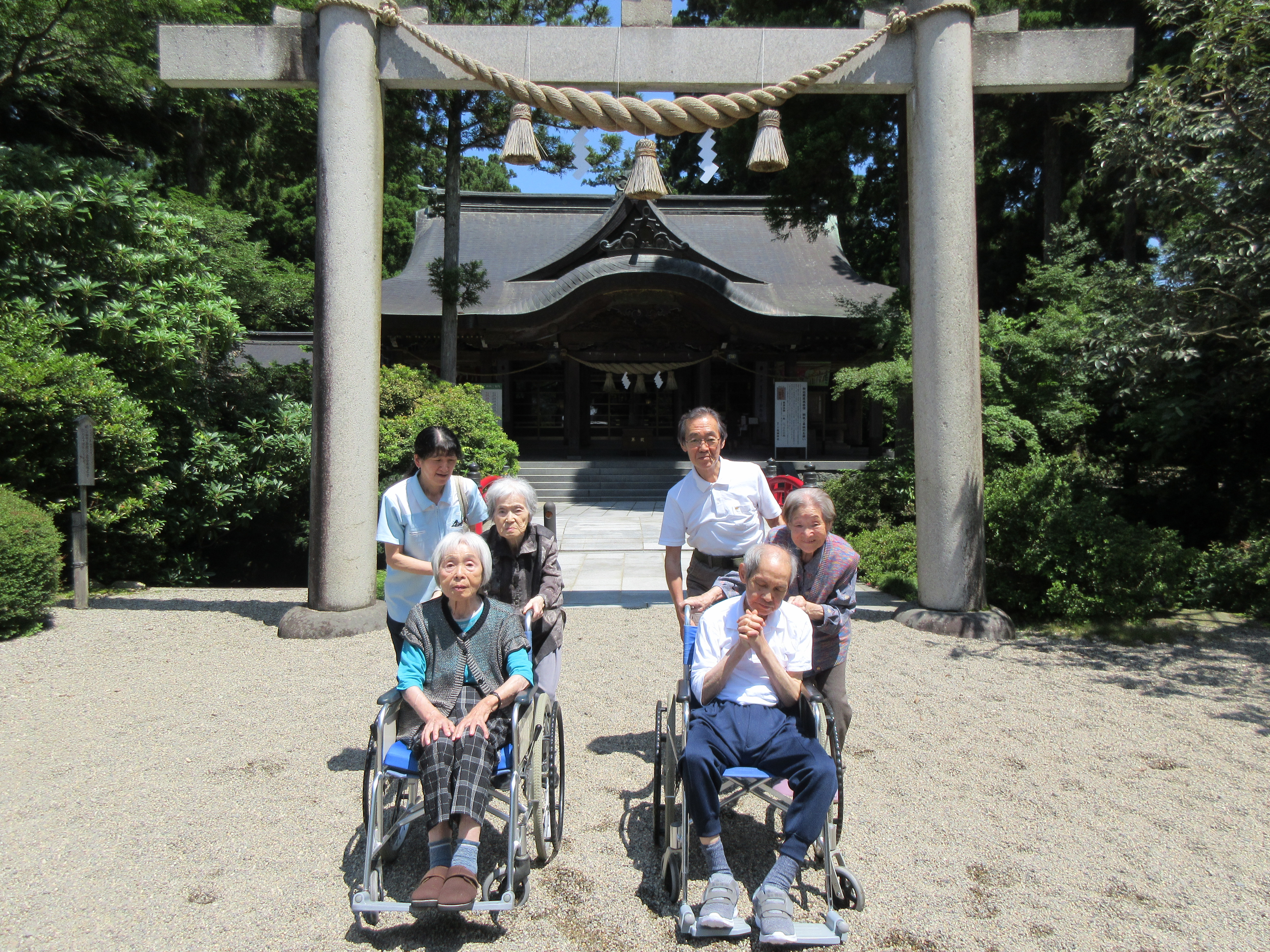 ドライブ付添い